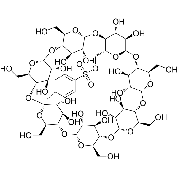 Mono-(6-p-toluenesulfonyl)-β-cyclodextrin (6-O-Tosyl-β-cyclodextrin) 67217-55-4